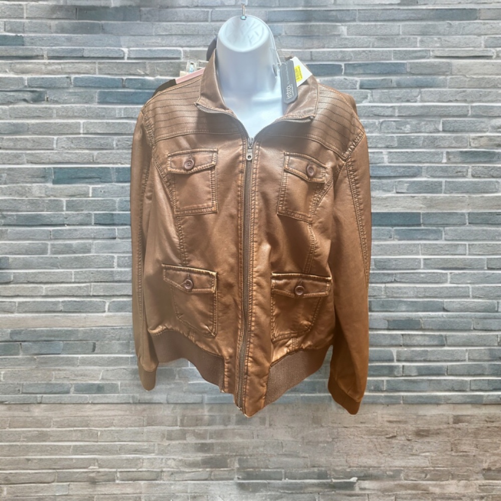 Intro Casual Elegance Bomber Style Jacket